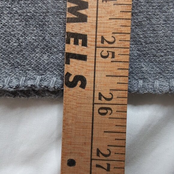 Billabong Women's Gray/Tan BOHO/Aztec Shawl/Tunic Hood/Drawstrings, Size S/M - Picture 8 of 8